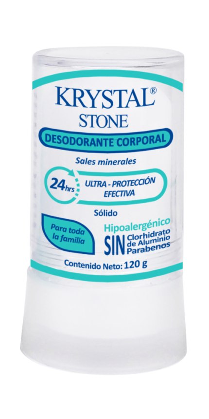 Krystal Stone Desodorante Sólido 120g