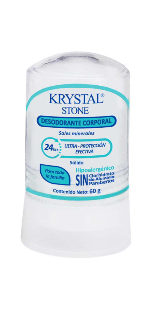 Krystal Stone Desodorante Sólido 60g Krystal Stone Desodorante Sólido 60g
